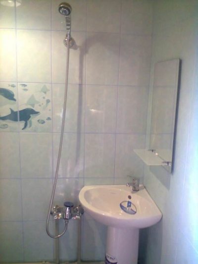 Душевая, умывальник, туалет
